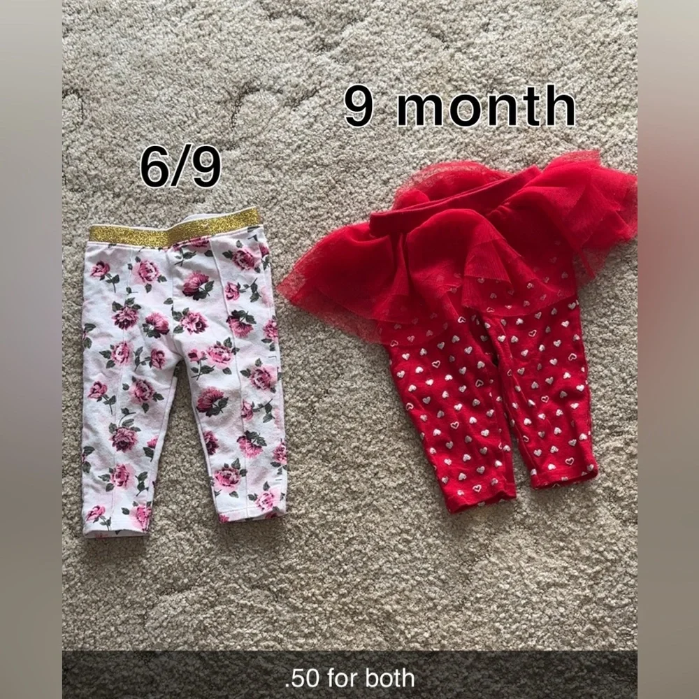 16 pieces, 6/9 month baby girl lot